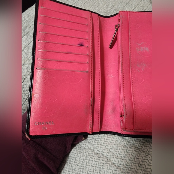 CHANEL Cambon Long Wallet, Hot Pink Interior - Picture 15 of 15